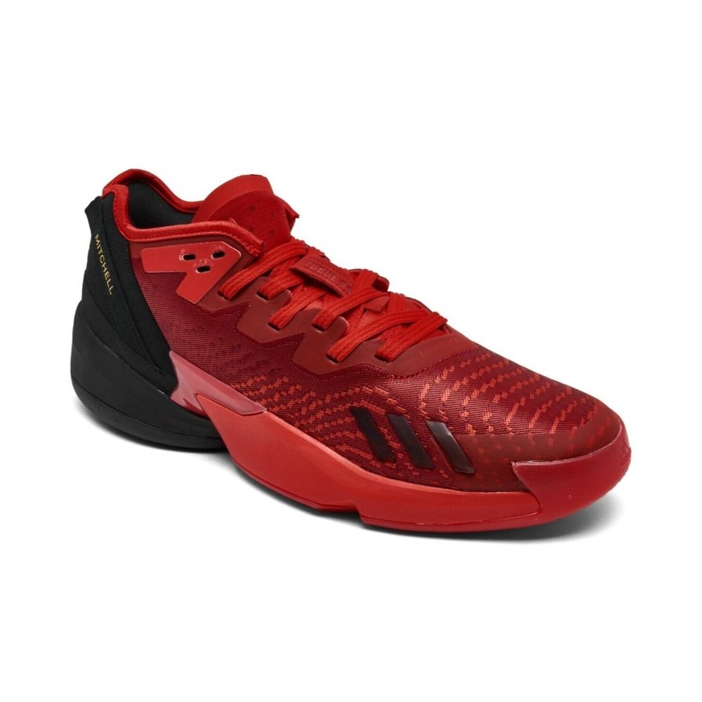 Brand new size 10.5 Adidas D.O.N. Issue 4 red Donovan Mitchell basketball shoes